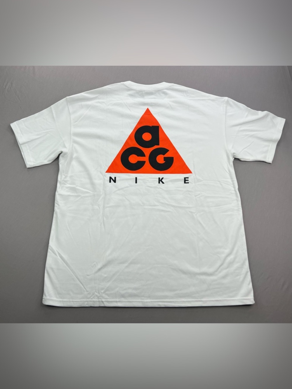 NIKE ACG SUMMIT WHITE ORANGE MAX90 T-SHIRT LOOSE FIT - Picture 3 of 8